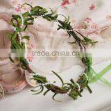 Fabulous Hand-made Girls Flower Head Garlands for Wedding Prom Party And Christmas Decoration thumbnail-1