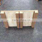High quality paperboard and bottom plywood paper pallet 2-way enter
