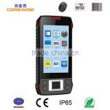 Handheld waterproof`nfc android rfid tablet pc fingerprint reader with free SDK