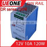 Ueone 120w 12v Din Rail switching power supply DR-120-12
