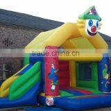 Clown Inflatable Air Combo With Slide for Kids Play