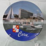 porcelain souvenirs plates with hook