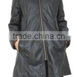 New black leather coat,Ladies' warm coat,Fashion coat