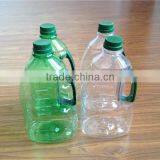Clear 1L,2L PET Plastic BPA FREE Ccooking Oil Bottle