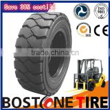 High quality cost efficient solid rubber linde forklift solid tires 8.25-12