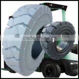 Good Price Top Sales Forklift Spare Parts18x7-8 Grey Non Marking Solid Tires for Mitsubishi