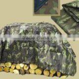 Polyethylene Weather Resistant Fabric Reinforced Camouflage Colored Tarpaulin thumbnail-3