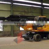 Wheel Type Portable Soil Drill Hole Machine With 360 Rotation thumbnail-2