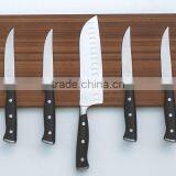 PRACTICAL WOODEN KNIFE HOLDER MAGNETIC WALL STRIP WITH FIXINGS KITCHEN thumbnail-1