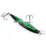 10Pcs 11cm Plastic Hard Fishing Lures Minnow Crank Artificial Hard Bait With 2 Hooks Ultra-realistic thumbnail-3