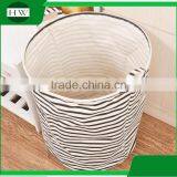 Promotion Gift Foldable Cotton Canvas Linen Fabric Kids Children Baby Clothing Toy Storage Basket thumbnail-3