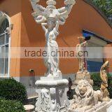 Marble Stone Carving Lamp Sculpture thumbnail-1