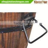 Carbonized Treated Wood Large Oval Planters thumbnail-4