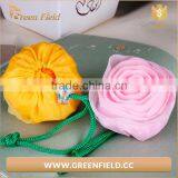 Folding Dacron Polyester Tote Bag for Shopping With Infront Rose Pocket/briefcase Tote Bag thumbnail-4