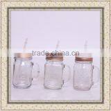 Wholesale Glass Juice Bottle With Spray With Straw thumbnail-3