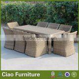 7 mm Half Round Rattan Furniture Philippine Dining Table Set thumbnail-1