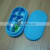 6 Parts Silicone Pill Box Sale to America Market thumbnail-2