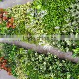 Home and Outdoor Decoration Synthetic Cheap 1m x 1m Artificial Vertical Green Grass Wall E08 04C40 thumbnail-5