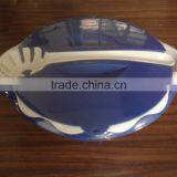 High Quality Food Grade Round Plastic Salad Bowl Set,4PCS Mixing Bowl thumbnail-5