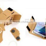 New Paper Virtual Reality 3D Video VR Box Headset Glasses Google Cardboard 3D Glasses for Mobile Phone thumbnail-3