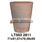 Vietnam Stylish Decorative Simple High Old Stone Flower Vase For Wholesalers thumbnail-1