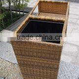 Rattan Outdoor Storage Box thumbnail-3