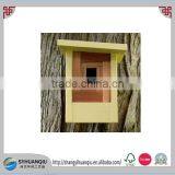 Wooden Bird Cage to Hang on the Tree for One Bird thumbnail-2