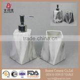Marble Texture Ceramic Bathroom Accessories thumbnail-1