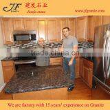 Polupar Polished Tan Brown Granite Table Top, Pedra Modular Granite Countertops thumbnail-2