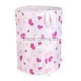 Foldable Laundry Hamper Basket With Mesh Lid thumbnail-2
