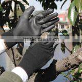 NMSAFETY EN388 4131 Safe Hand Black pu Coated Gloves thumbnail-1