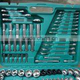 High Quality 150 Pcs 1/4" 3/8" 1/2" Socket Wrench Tools Set thumbnail-3