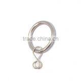 Chrome Plated Metal Window Curtain Rod Ring Loose Eyelet Inside Diameter 35mm thumbnail-3