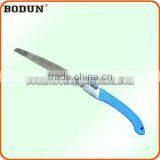 B9012-2 Best Quality Blue Plastic Handle Folding Saw & Hand Saw & Pruning Saw