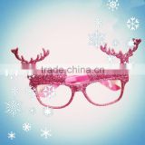 Christmas party props pink Elk design decoration eyeglasses
