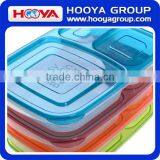 3-compartment Bento Lunch Box Containers Multifunctional BPA Free Plastic Lunch Box thumbnail-6