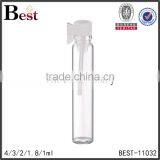 2017 Hot New Products Cosmetic Small 4ml 3ml 2ml 1.8ml 1ml Perfume Tester Bottle Mini White pp Stick Bottle Perfume Wholesale thumbnail-3