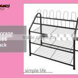 Simple Design Easy to Assembled Convenient Adjustable Metal Shoe Rack thumbnail-1