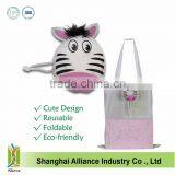 Hippo Animal Folded Shopping Bag thumbnail-5