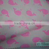 Printed PU Coated Polyester Textile Fabric for Children Raincoat thumbnail-1