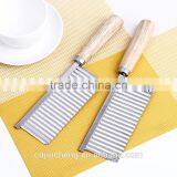Factory Wholesale High Quality Wood Handle Potato Cutter Knife thumbnail-6