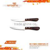 A-SK052 Super Quality Stainless Steel Steak Knife Set With Wooden Handle thumbnail-1