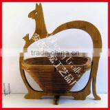Custom Made Folding Bamboo Basket With Competitive Price thumbnail-4