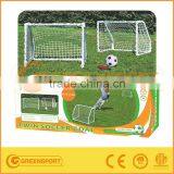 GSSGGTS Twin Mini Soccer Goal Kids Training Football Set Metal Soccer Goal Set thumbnail-1