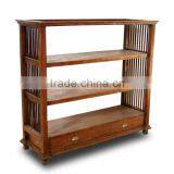 LIBRARY LAURENT MEDIUM 2 DRAWERS CABINET thumbnail-1