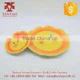 Novelty Sunflower Shaped Decorative Ceramic Napkin Holder thumbnail-5