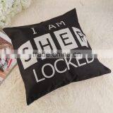 1pc 2016 New Design Vintage Cotton Linen Leaning Cushion Throw Pillow Covers Pillowslip Case thumbnail-1