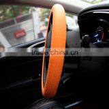 Leather Texture Soft Cover Skin HOT Purple Silicone Steering Wheel Cover thumbnail-6