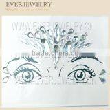 Newest Holiday Temporary Tattoo Festival Face Jewels thumbnail-1