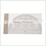 Kearing Brand Manufacture 9" Inches Half Moon Military Protractor /military Round Protractor for Pinpoint Mapwork #KMP-3 thumbnail-3
